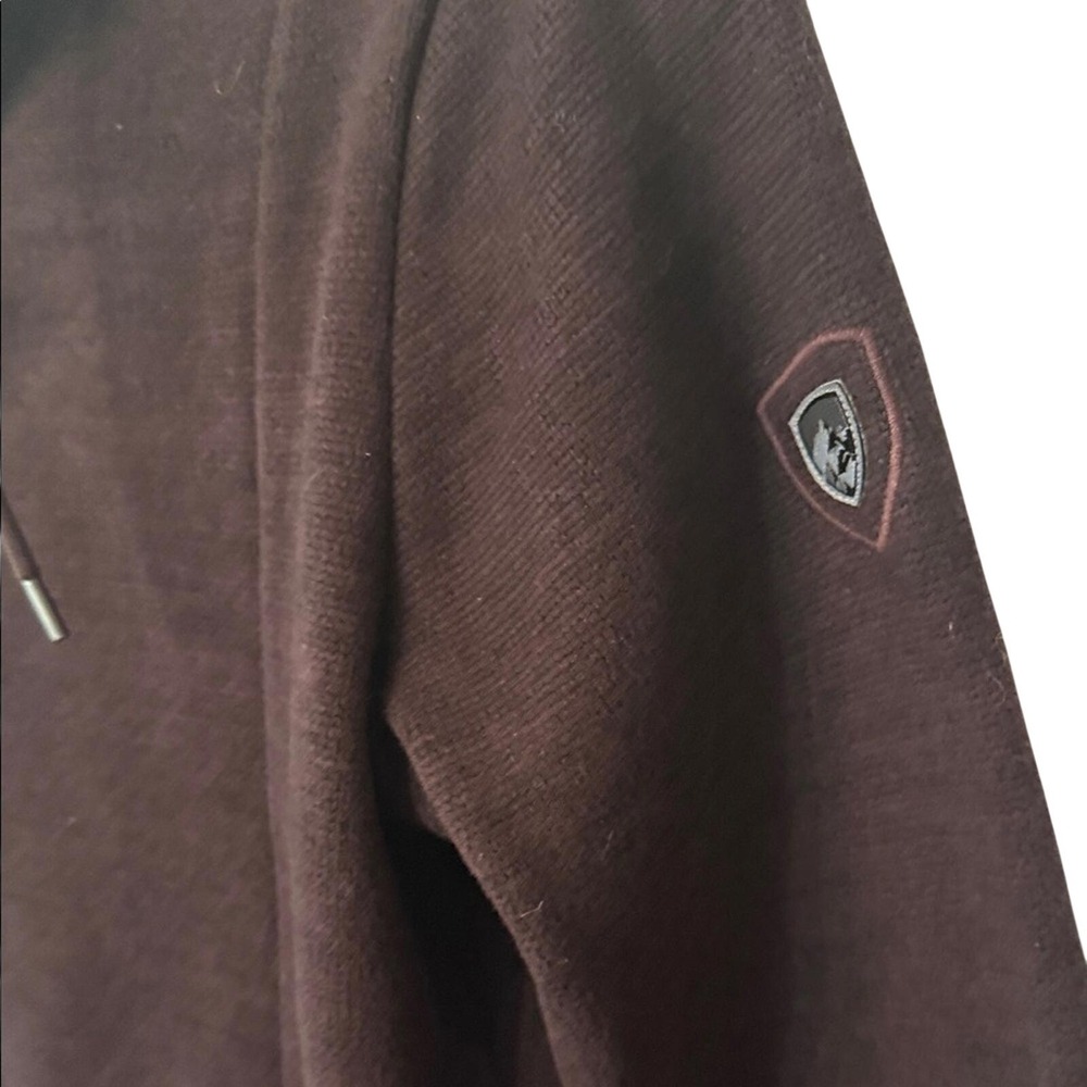 Kuhl Alska Deep Plum Burgundy Full Zip Hoodie Women's Small - Picture 5 of 6